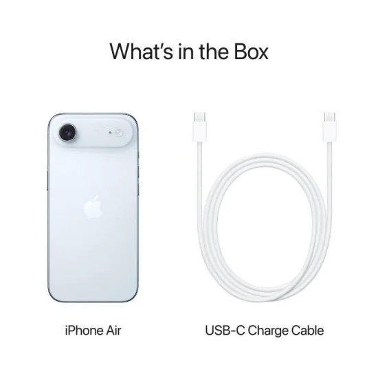 Apple iPhone 17 Air 256GB Sky Blue - Middle East version